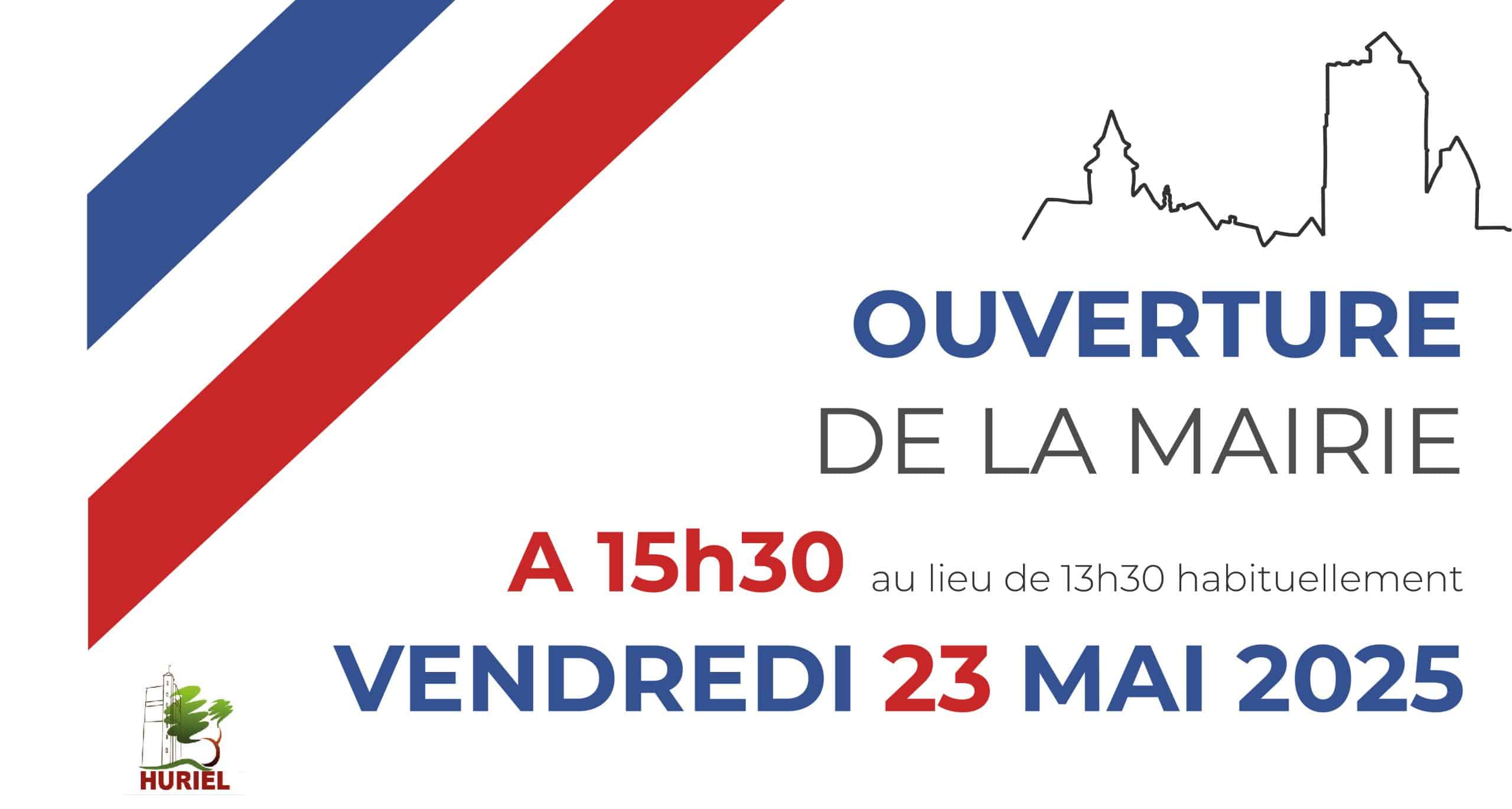 changement horaire mairie
