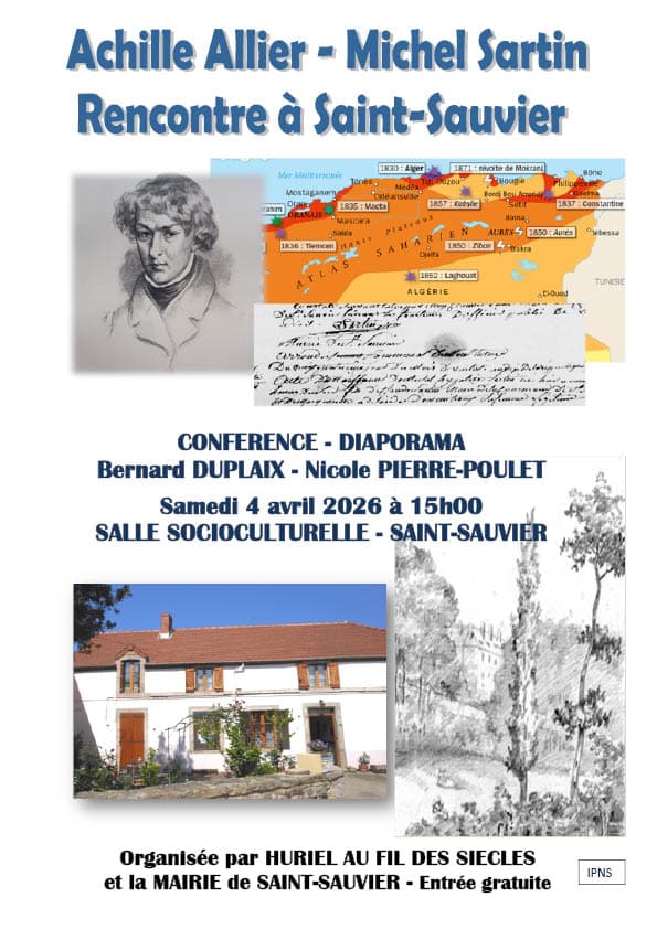 conférence Huriel au fil des siècles