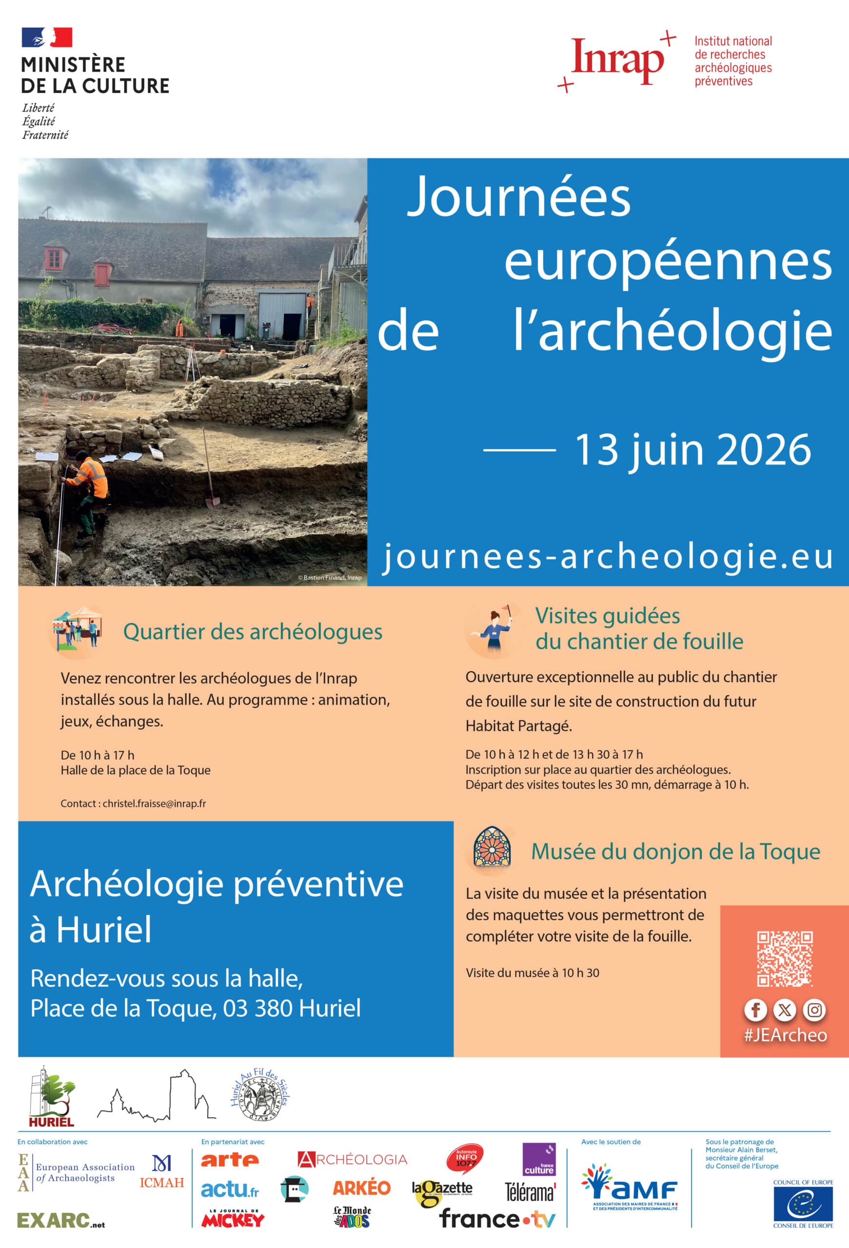 JEA affiche Huriel