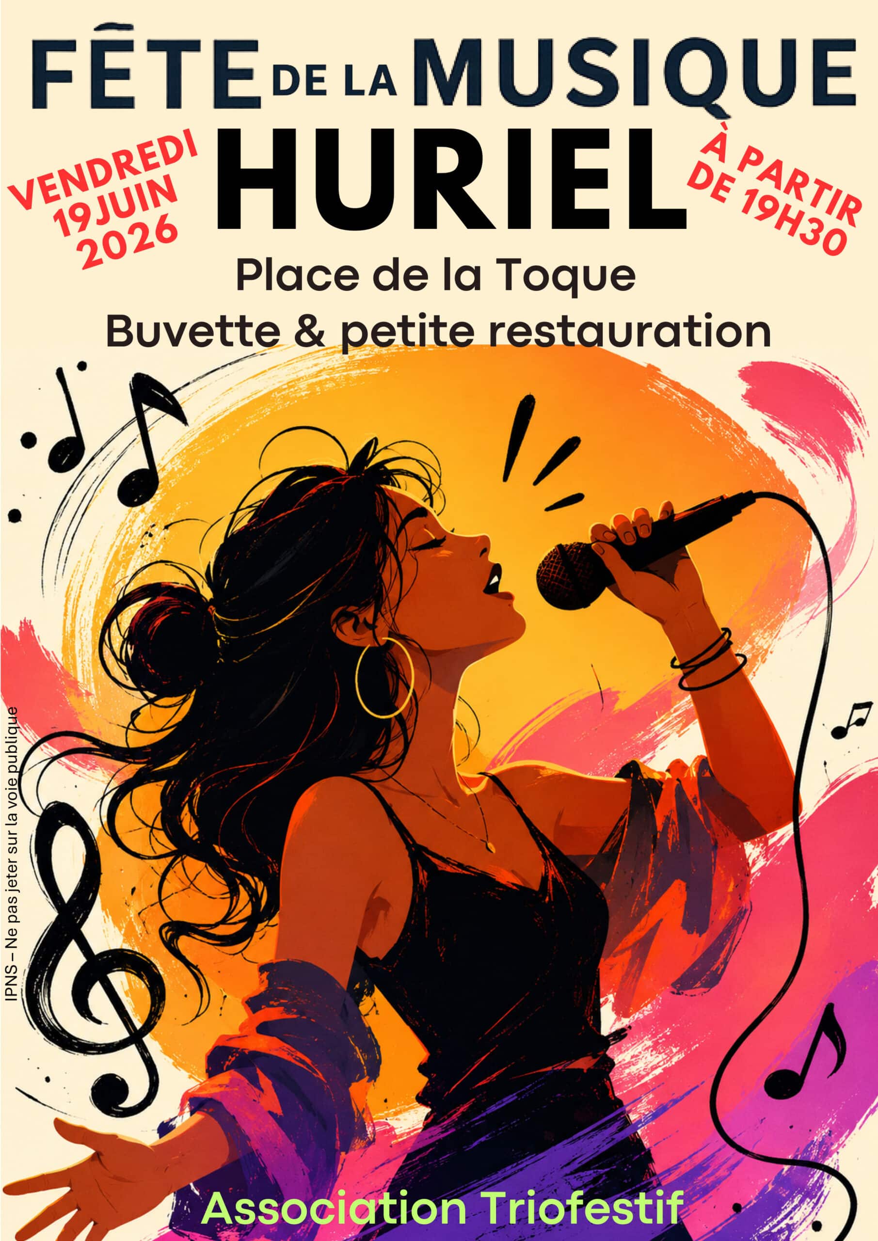 affiche fête de la musique
