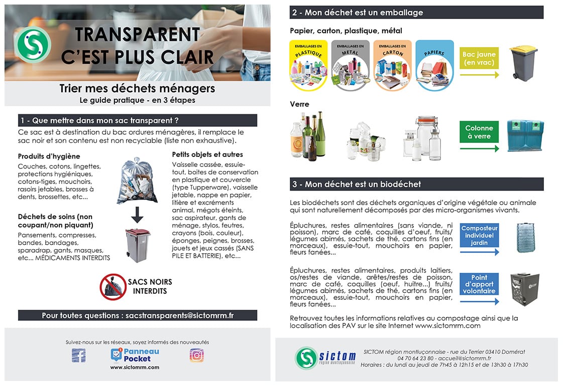 com sictom sacs transparents