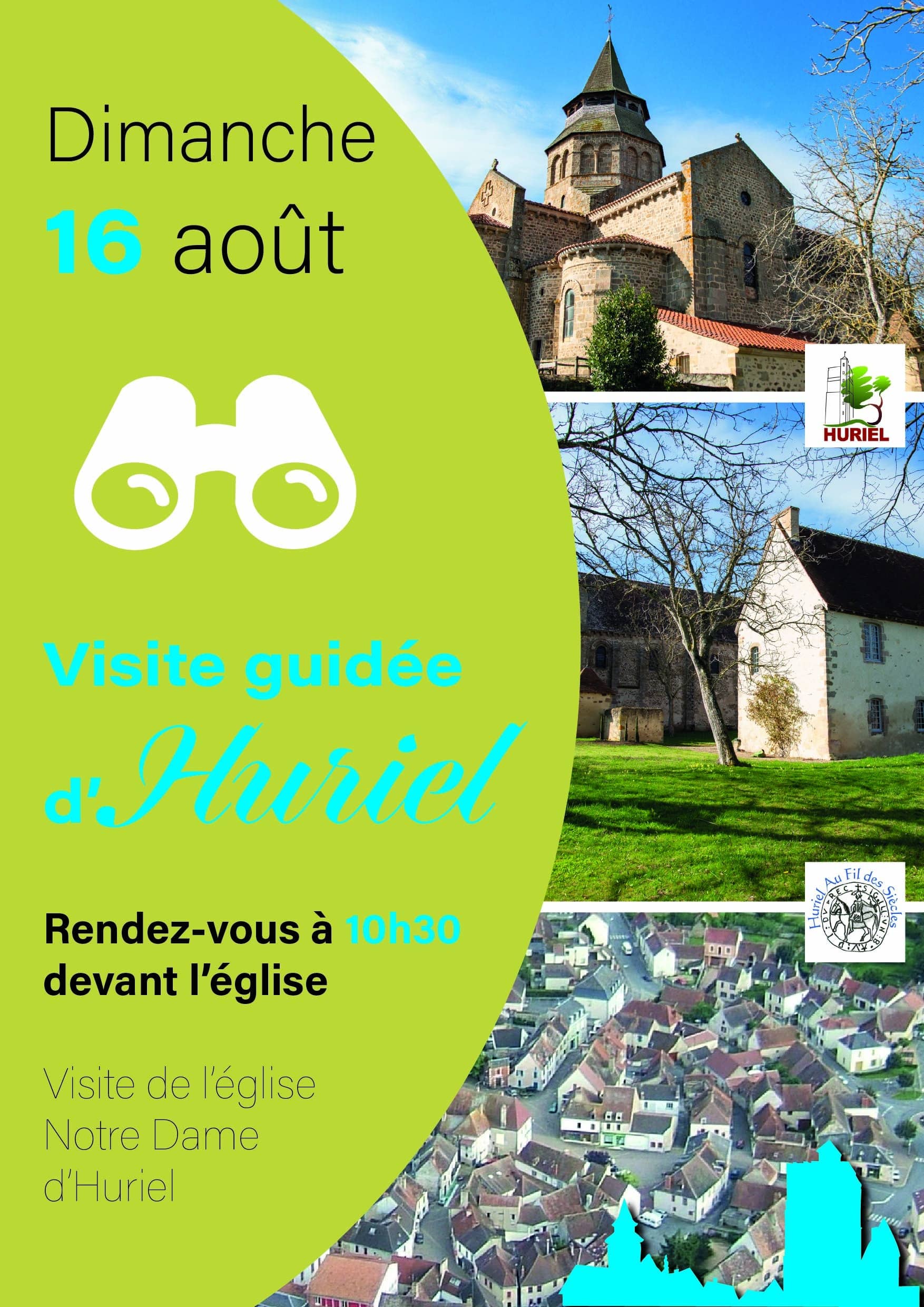 visite guidée 16 août